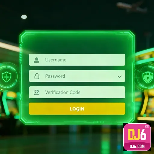 Mobile casino gaming experience with secure access - dj6